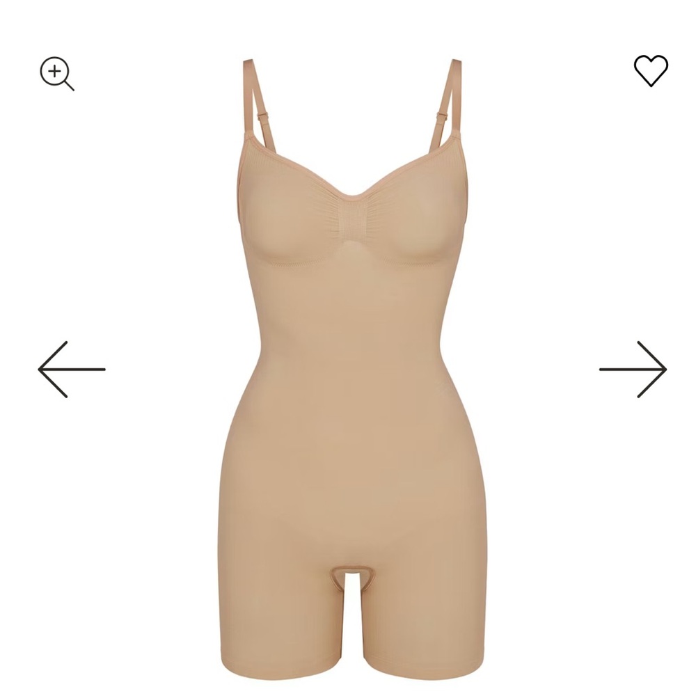Skims seamless sculpt MID THIGH BODYSUIT - Picture 4 of 8